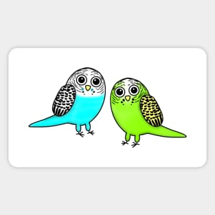 Cute Budgies! Sticker